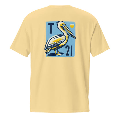 T21 "Waiting for Fish" - Men's Garment-dyed Pocket T-shirt - multiple colors