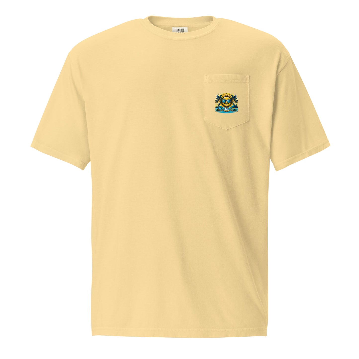 T21 "Sunshine Daydream" Down Syndrome Awareness Men's Pocket T-shirt