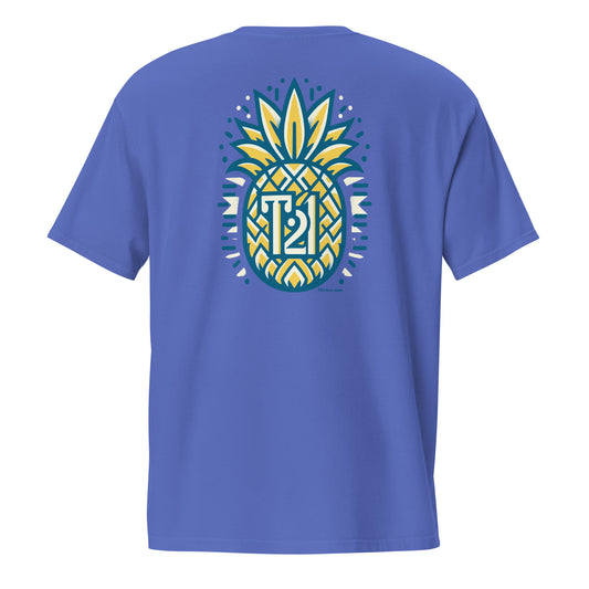 T21 "Pineapple Ice" - Unisex Relaxed-fit Pocket T-shirt - multiple colors