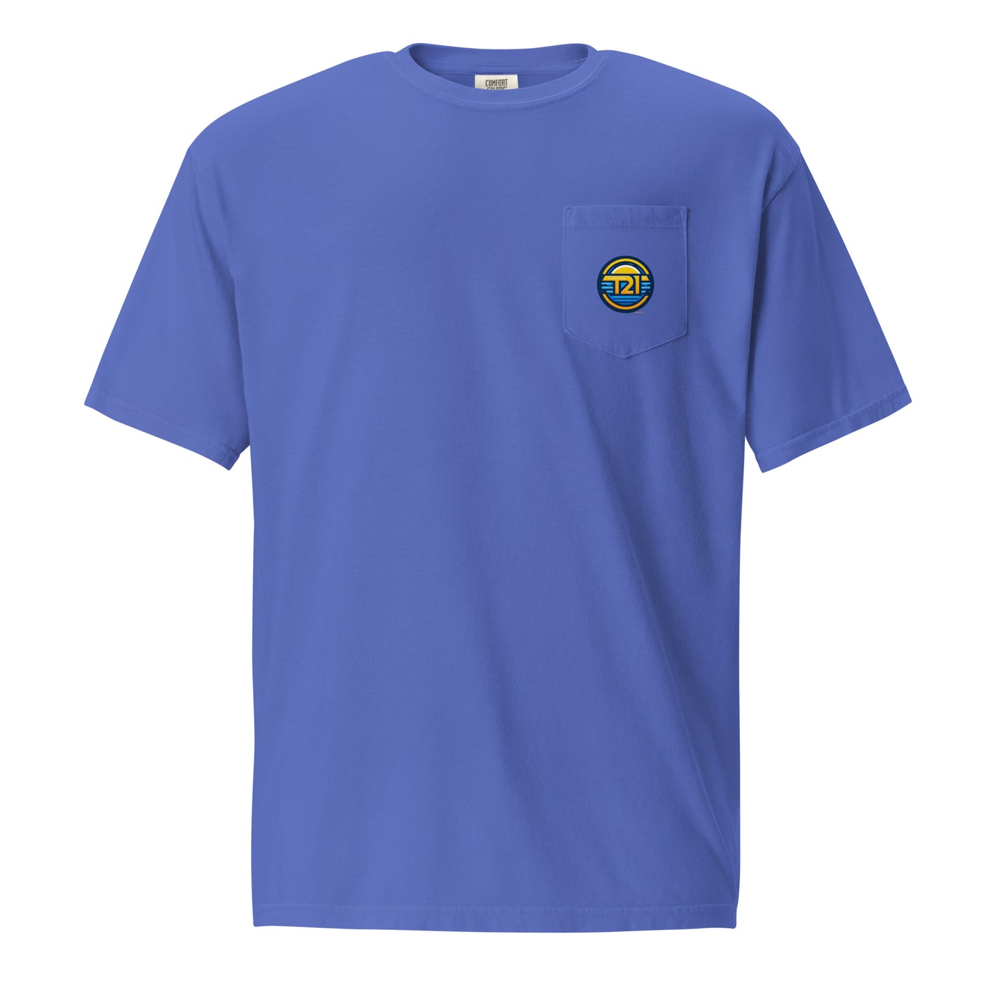 T21 "Horizon" - Men's Garment-dyed Pocket T-shirt - multiple colors