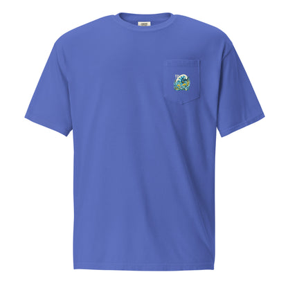 T21 "Reef" - Men's Garment-dyed Pocket T-shirt - multiple colors