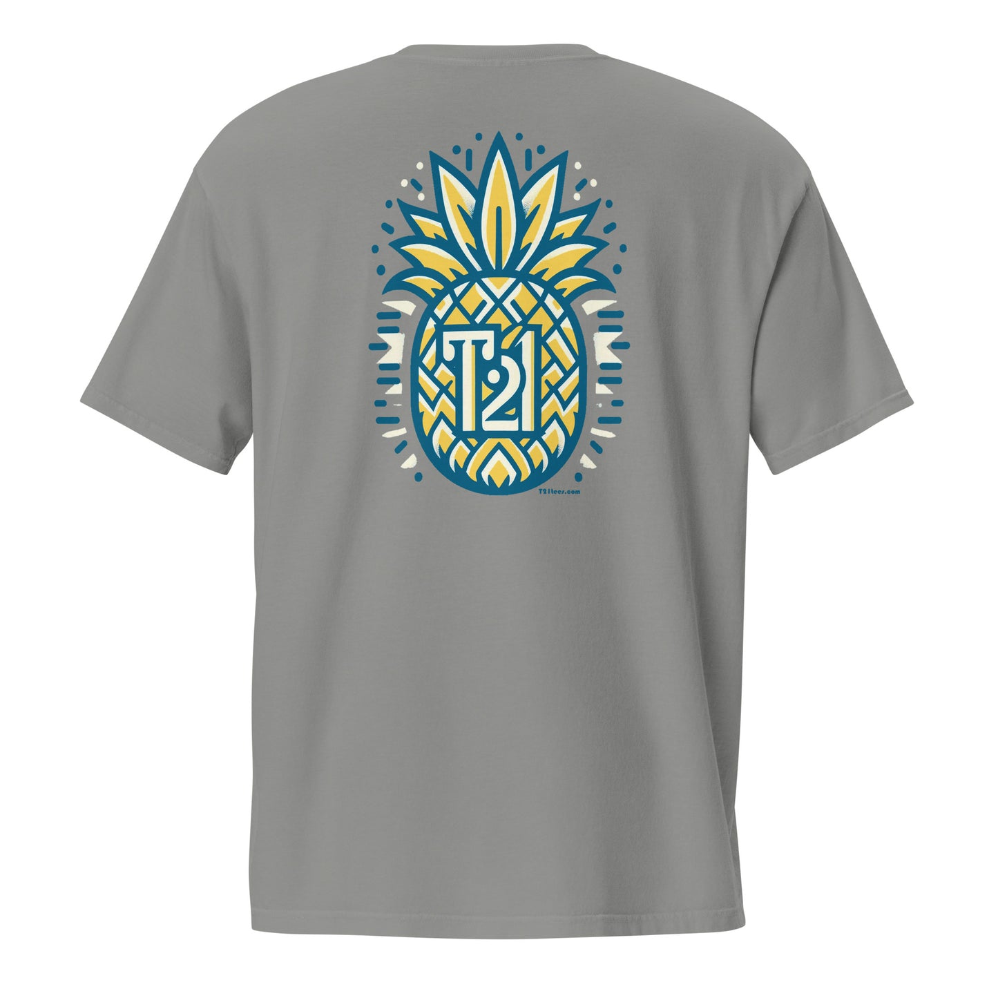 T21 "Pineapple Ice" - Men's Garment-Dyed Pocket T-shirt - multiple colors