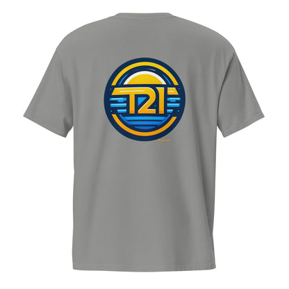 T21 "Horizon" - Camiseta de bolsillo teñida en prenda para hombre - varios colores