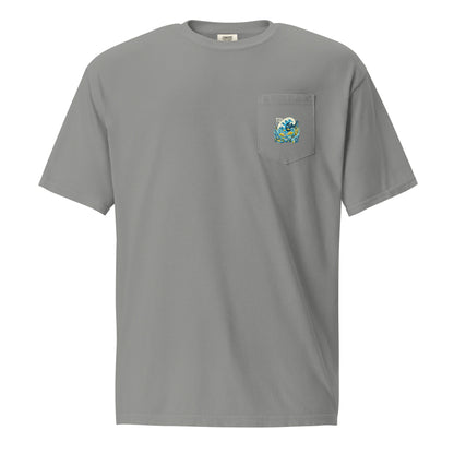 T21 "Reef" - Men's Garment-dyed Pocket T-shirt - multiple colors