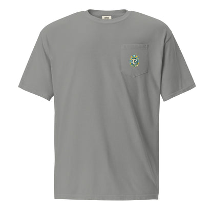 T21 "Saint Patty" - Men's Garment-dyed Pocket T-shirt - multiple colors