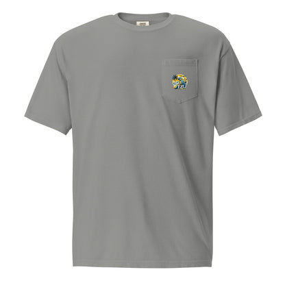 T21 "Coconut Island" - Men's Garment-dyed Pocket T-shirt - colors