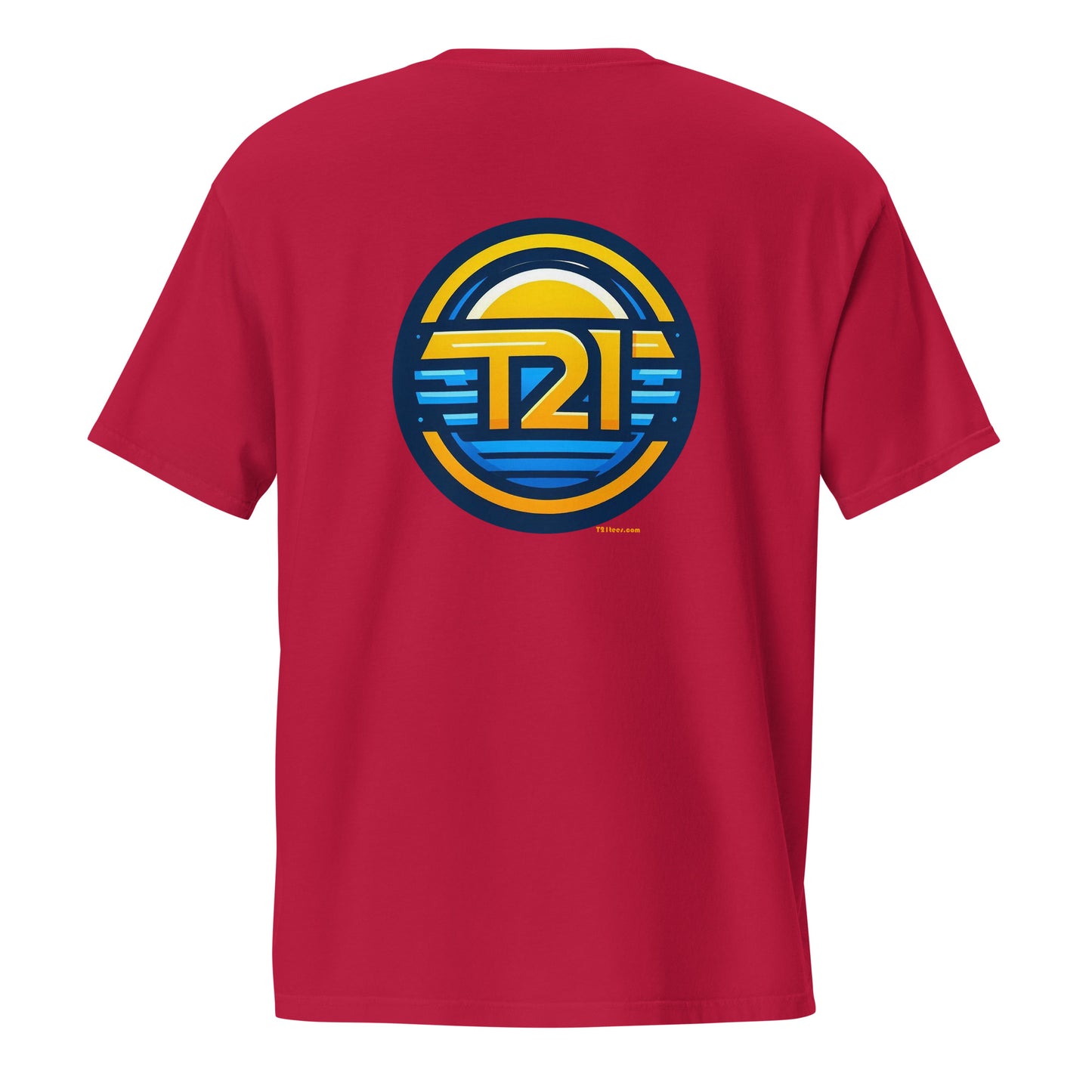 T21 "Horizon" - Camiseta de bolsillo teñida en prenda para hombre - varios colores