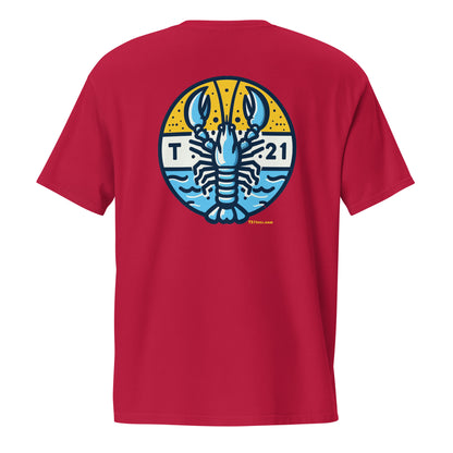 T21 "Lobster" - Men's Garment-dyed Pocket T-shirt - multiple colors