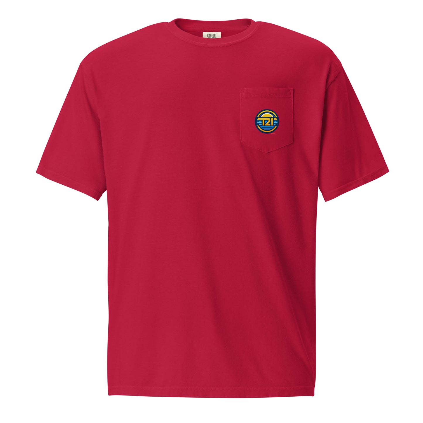 T21 "Horizon" - Men's Garment-dyed Pocket T-shirt - multiple colors