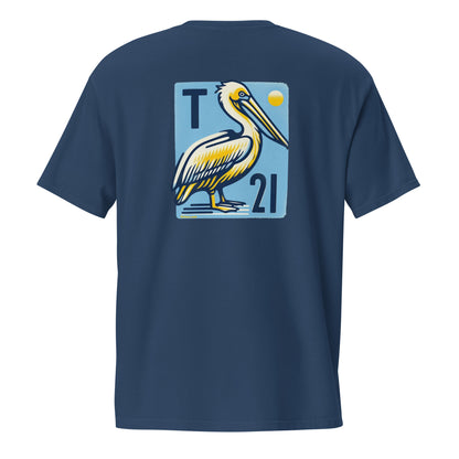 T21 "Waiting for Fish" - Men's Garment-dyed Pocket T-shirt - multiple colors