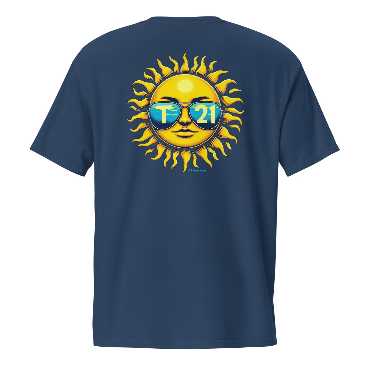 T21 "Sunny Shades" Down Syndrome Awareness Men's Pocket T-shirt