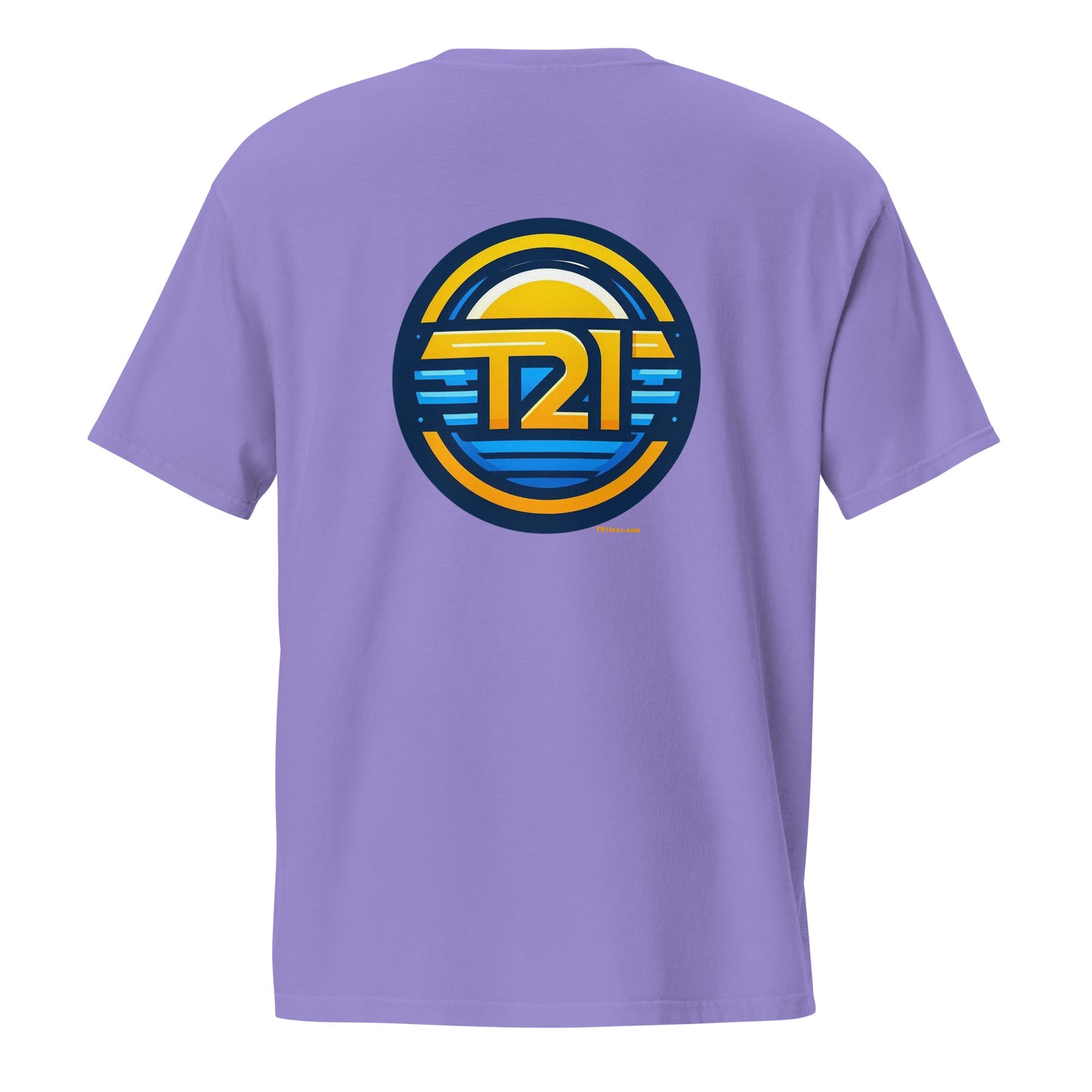 T21 "Horizon" - Camiseta de bolsillo teñida en prenda para hombre - varios colores