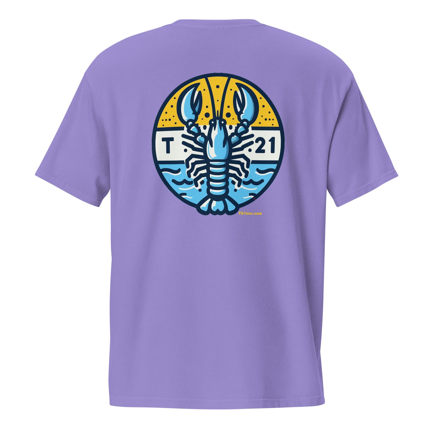 T21 "Lobster" - Men's Garment-dyed Pocket T-shirt - multiple colors