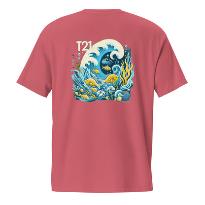 T21 "Reef" - Men's Garment-dyed Pocket T-shirt - multiple colors