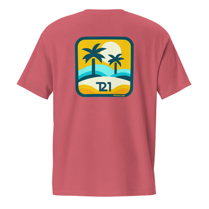 T21 "Oasis" - Men's Garment-dyed Pocket T-shirt - multiple colors