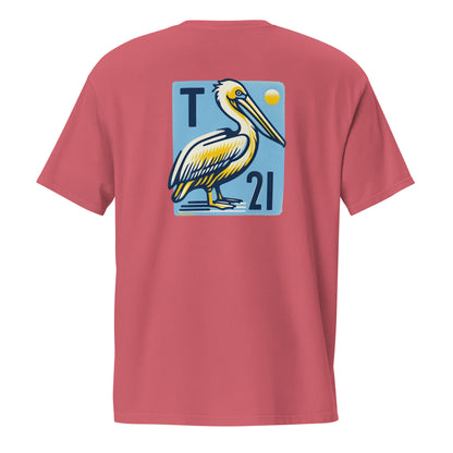 T21 "Waiting for Fish" - Men's Garment-dyed Pocket T-shirt - multiple colors