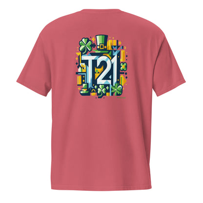 T21 "Lucky" - Men's Garment-dyed Pocket T-shirt - multiple colors