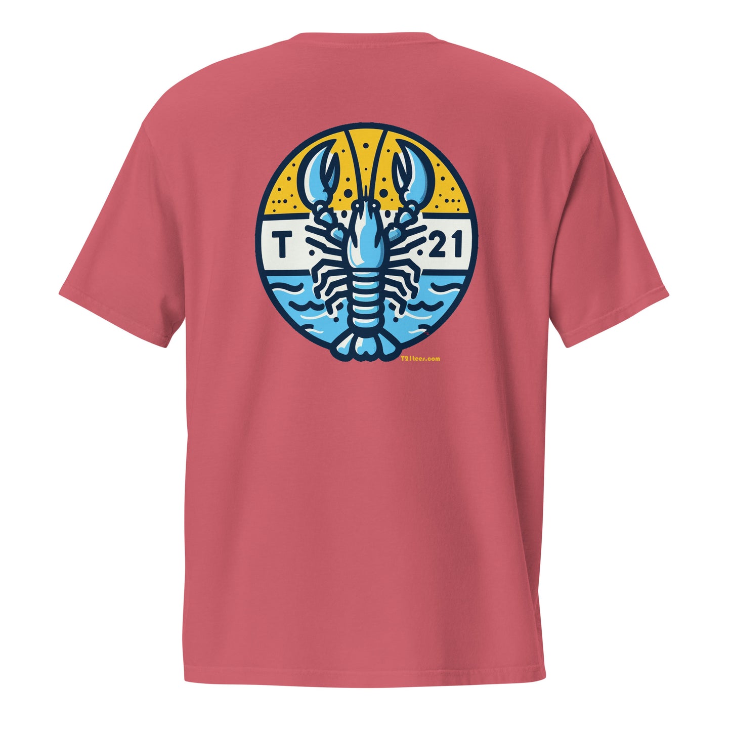 T21 "Lobster" - Men's Garment-dyed Pocket T-shirt - multiple colors