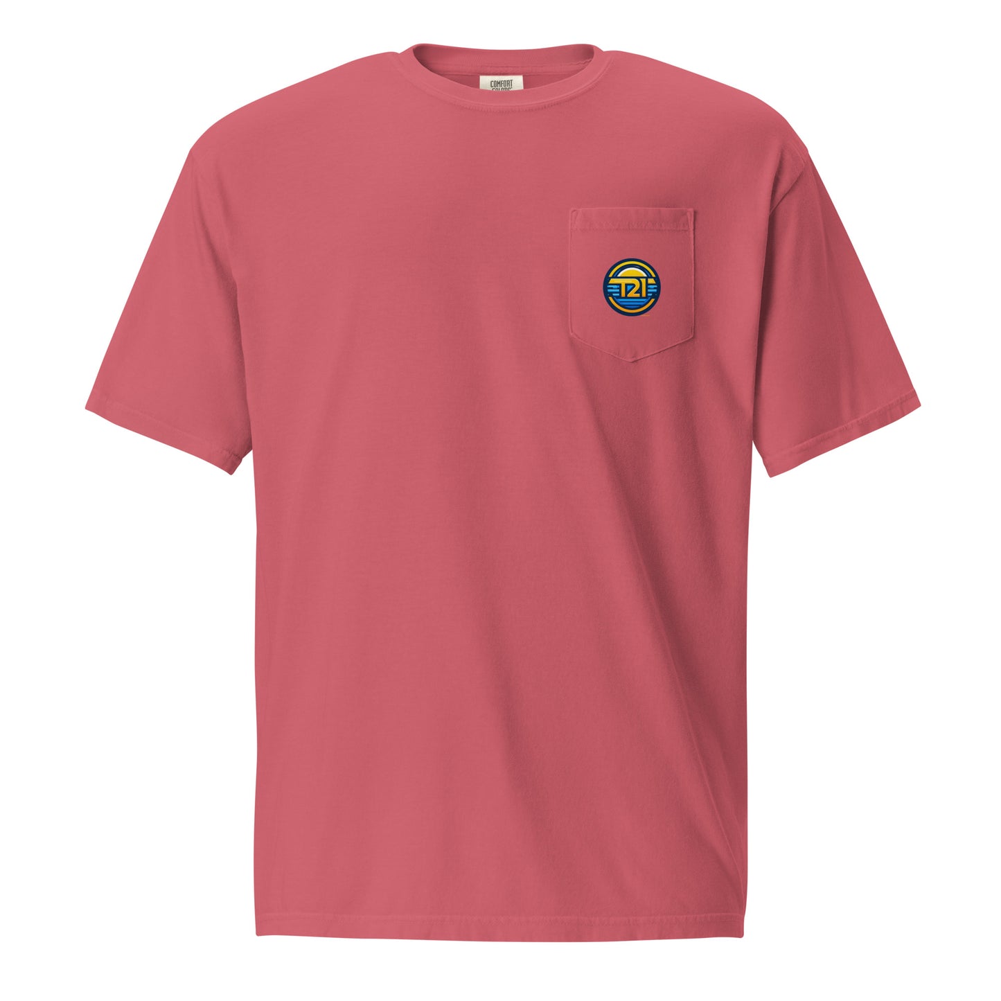 T21 "Horizon" - Men's Garment-dyed Pocket T-shirt - multiple colors