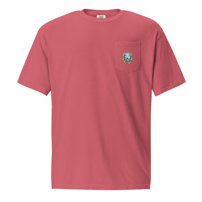 T21 "Rainforest" - Men's Garment-dyed Pocket T-shirt - multiple colors