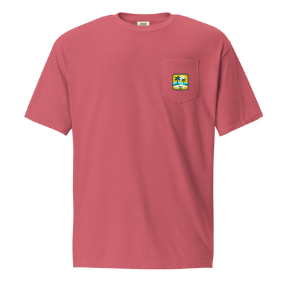 T21 "Oasis" - Men's Garment-dyed Pocket T-shirt - multiple colors