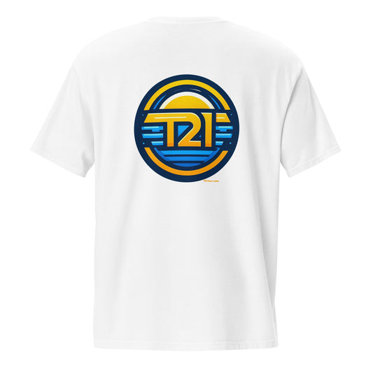 T21 "Horizon" - Camiseta de bolsillo teñida en prenda para hombre - varios colores