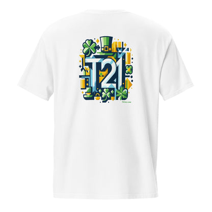 T21 "Lucky" - Men's Garment-dyed Pocket T-shirt - multiple colors