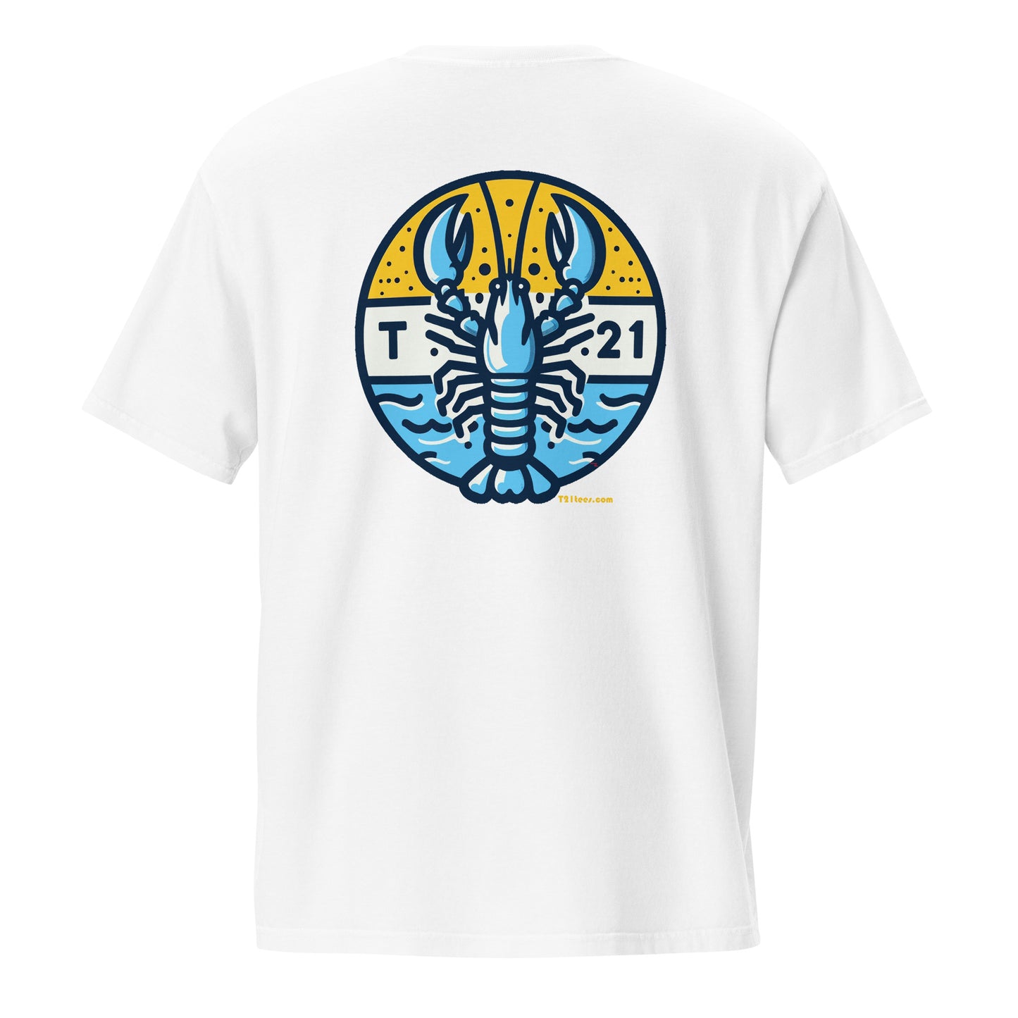 T21 "Lobster" - Men's Garment-dyed Pocket T-shirt - multiple colors