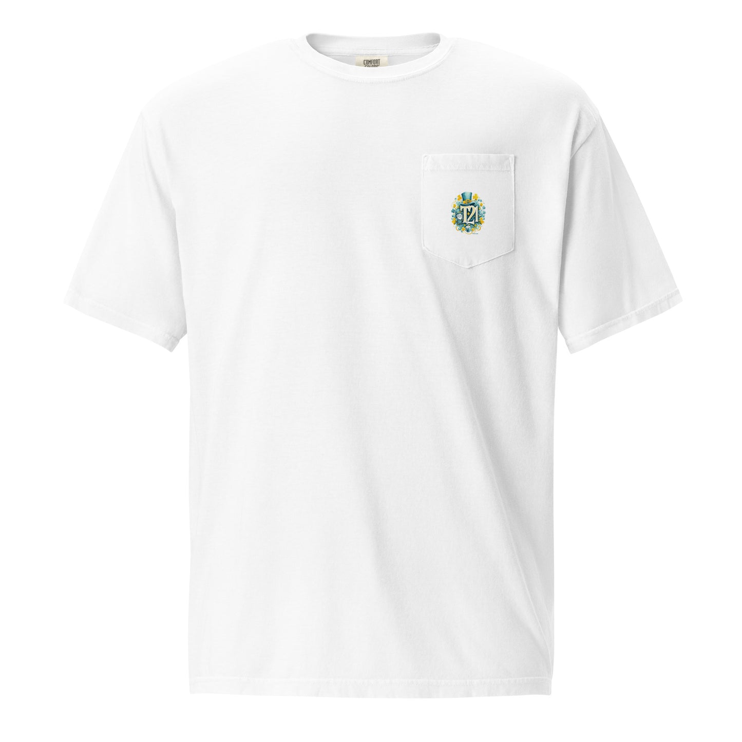 T21 "Saint Patty" - Men's Garment-dyed Pocket T-shirt - multiple colors