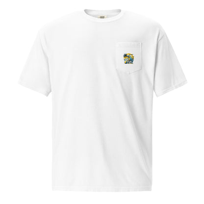 T21 "Coconut Island" - Men's Garment-dyed Pocket T-shirt - colors