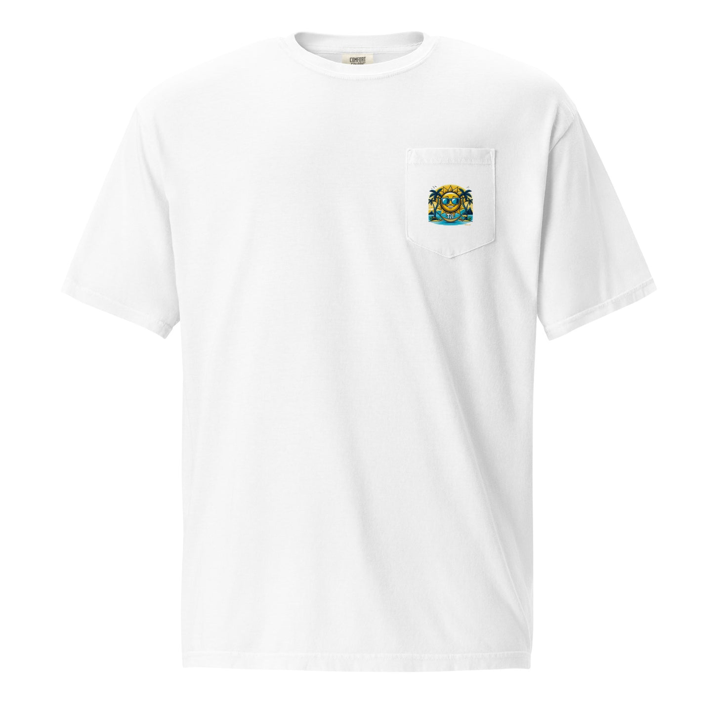 T21 "Sunshine Daydream" Down Syndrome Awareness Men's Pocket T-shirt