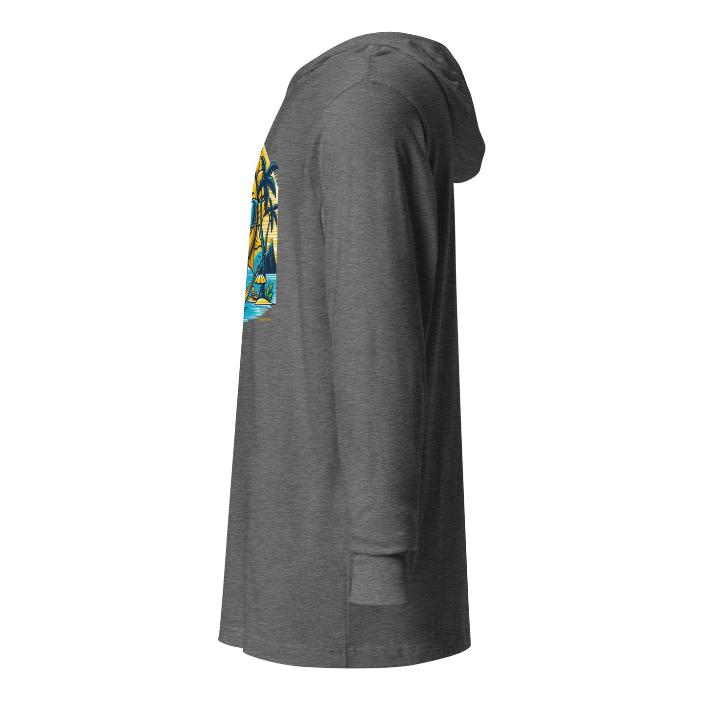 T21 "Sunshine Daydream" - Unisex Hooded Long-sleeve Tee - colors