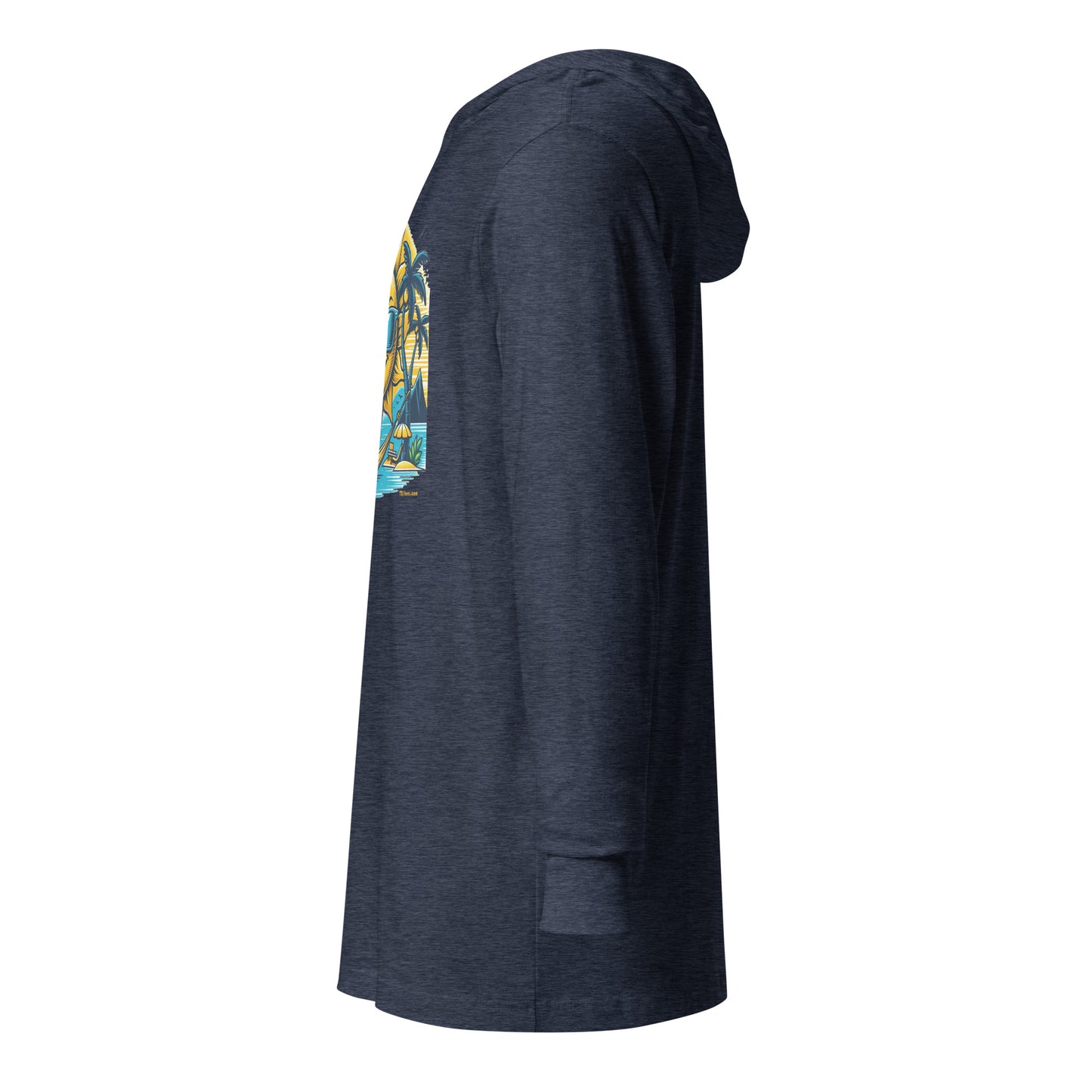 T21 "Sunshine Daydream" - Unisex Hooded Long-sleeve Tee - colors