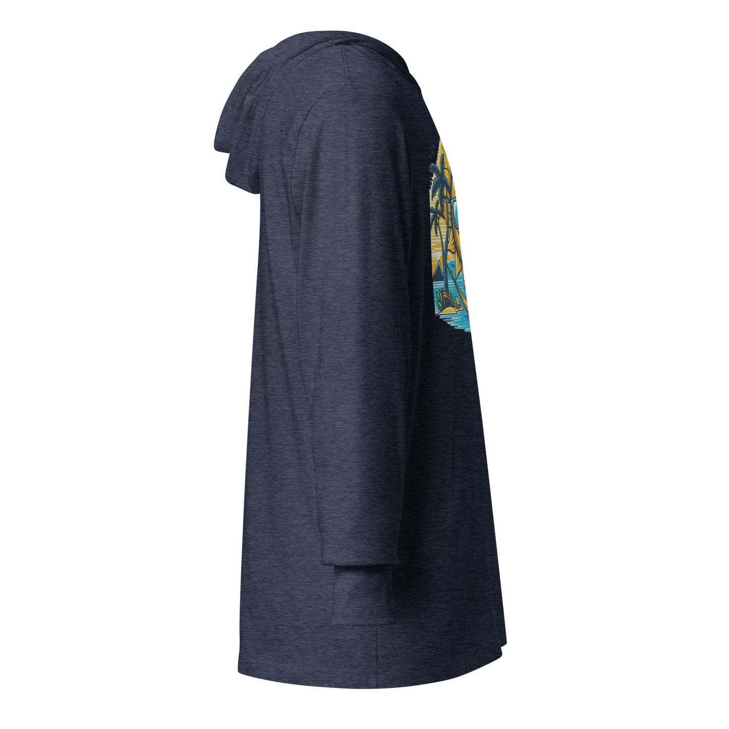 T21 "Sunshine Daydream" - Unisex Hooded Long-sleeve Tee - colors