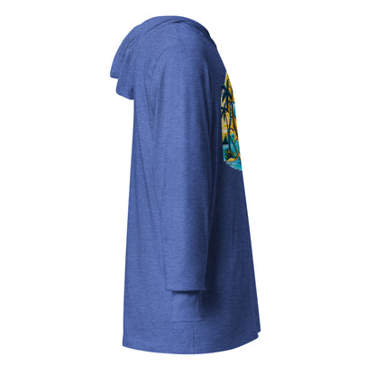 T21 "Sunshine Daydream" - Unisex Hooded Long-sleeve Tee - colors