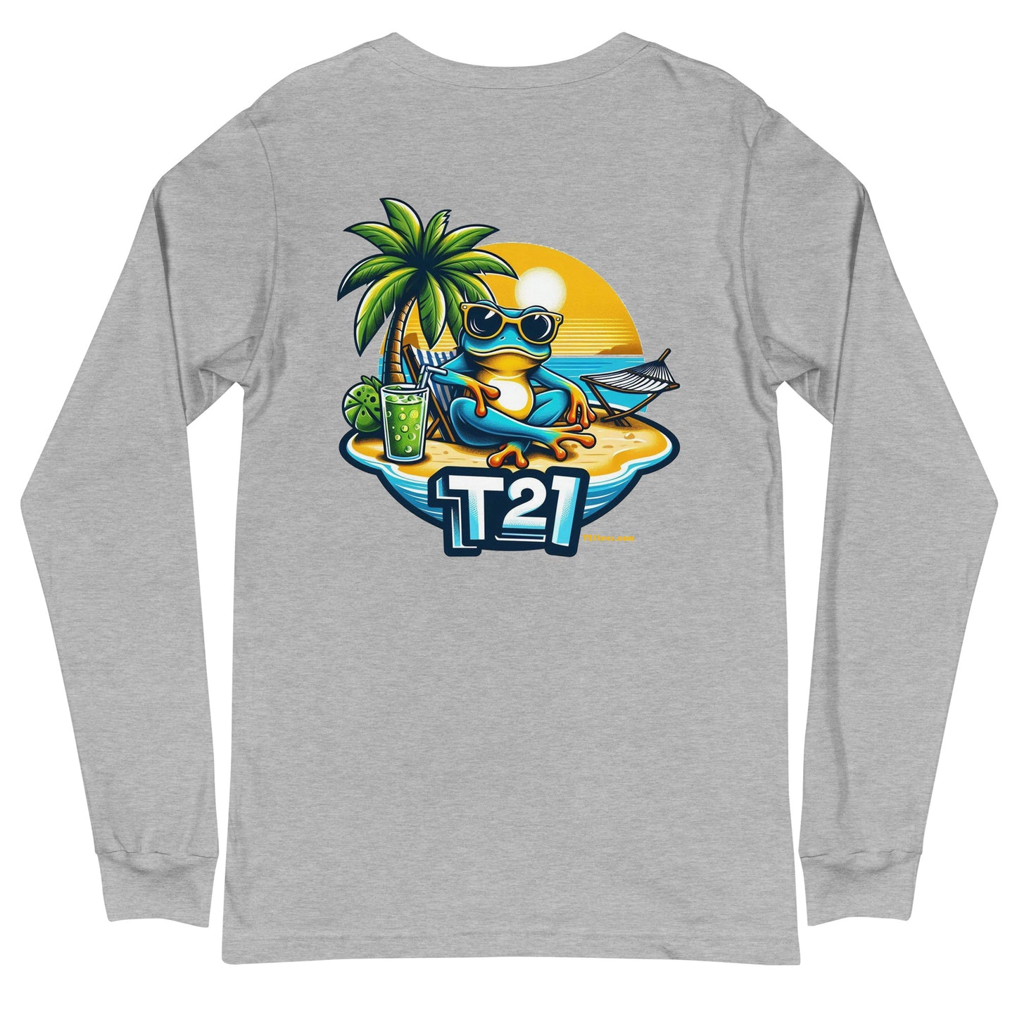 T21 "Frog Life" - Unisex Long Sleeve Tee - multiple colors