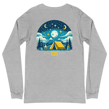 T21 "Under the Stars" - Unisex Long Sleeve Tee - multiple colors