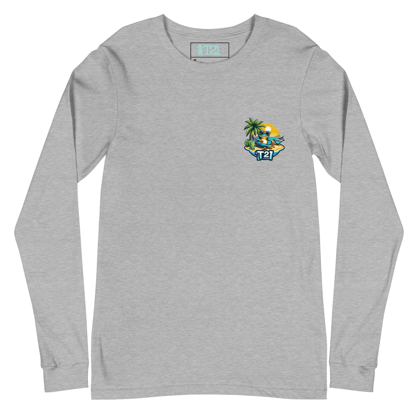 T21 "Frog Life" - Unisex Long Sleeve Tee - multiple colors