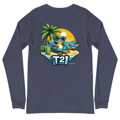 T21 "Frog Life" - Unisex Long Sleeve Tee - multiple colors