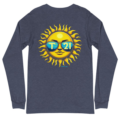 T21 "Sunny Shades" - Unisex Long Sleeve Tee - multiple colors