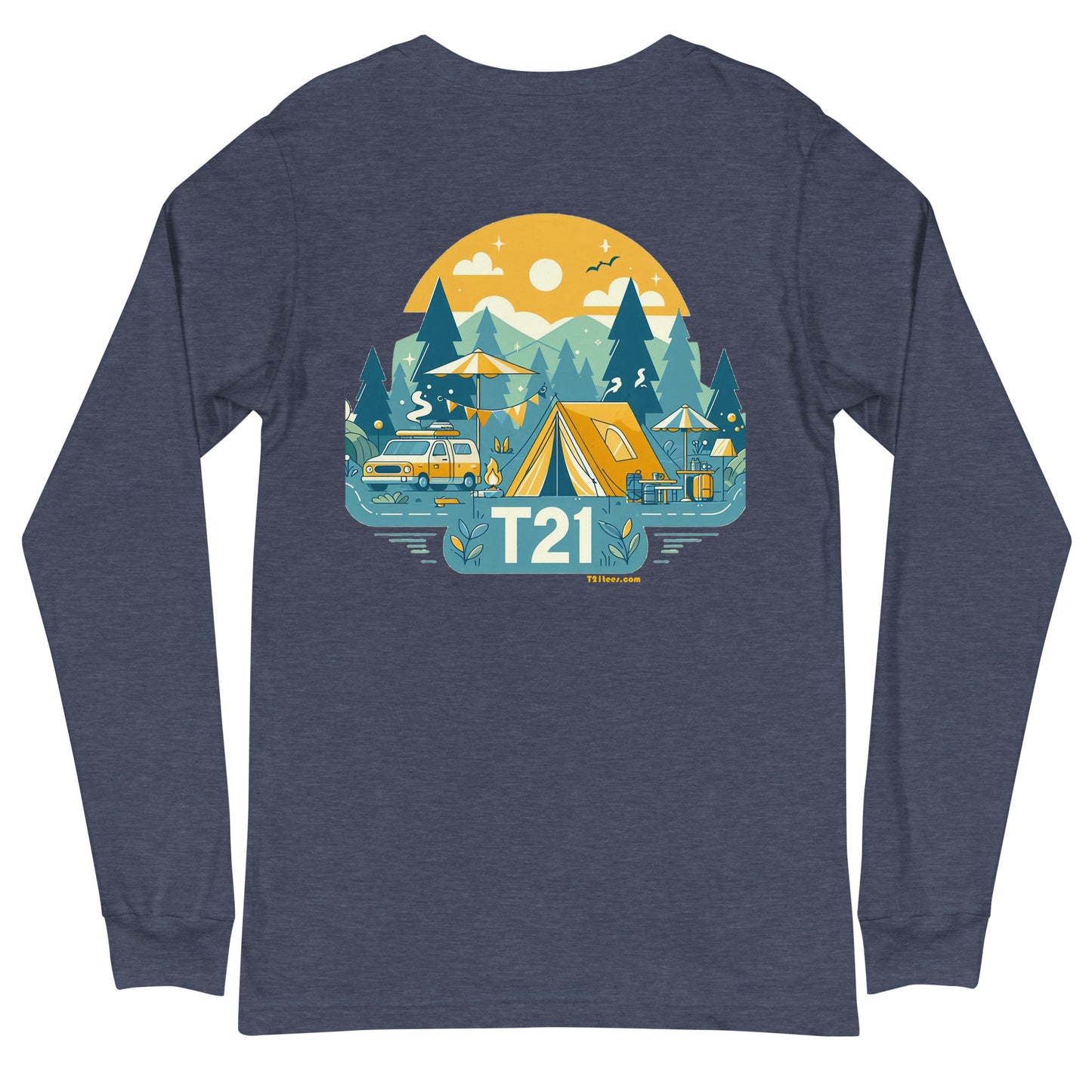 T21 "Campout" - Unisex Long Sleeve Tee - multiple colors