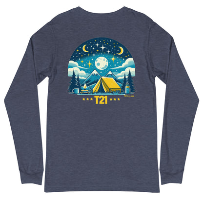 T21 "Under the Stars" - Unisex Long Sleeve Tee - multiple colors