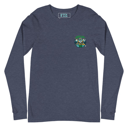 T21 "Bear's Gone Fishin'" - Unisex Long Sleeve Tee - multiple colors