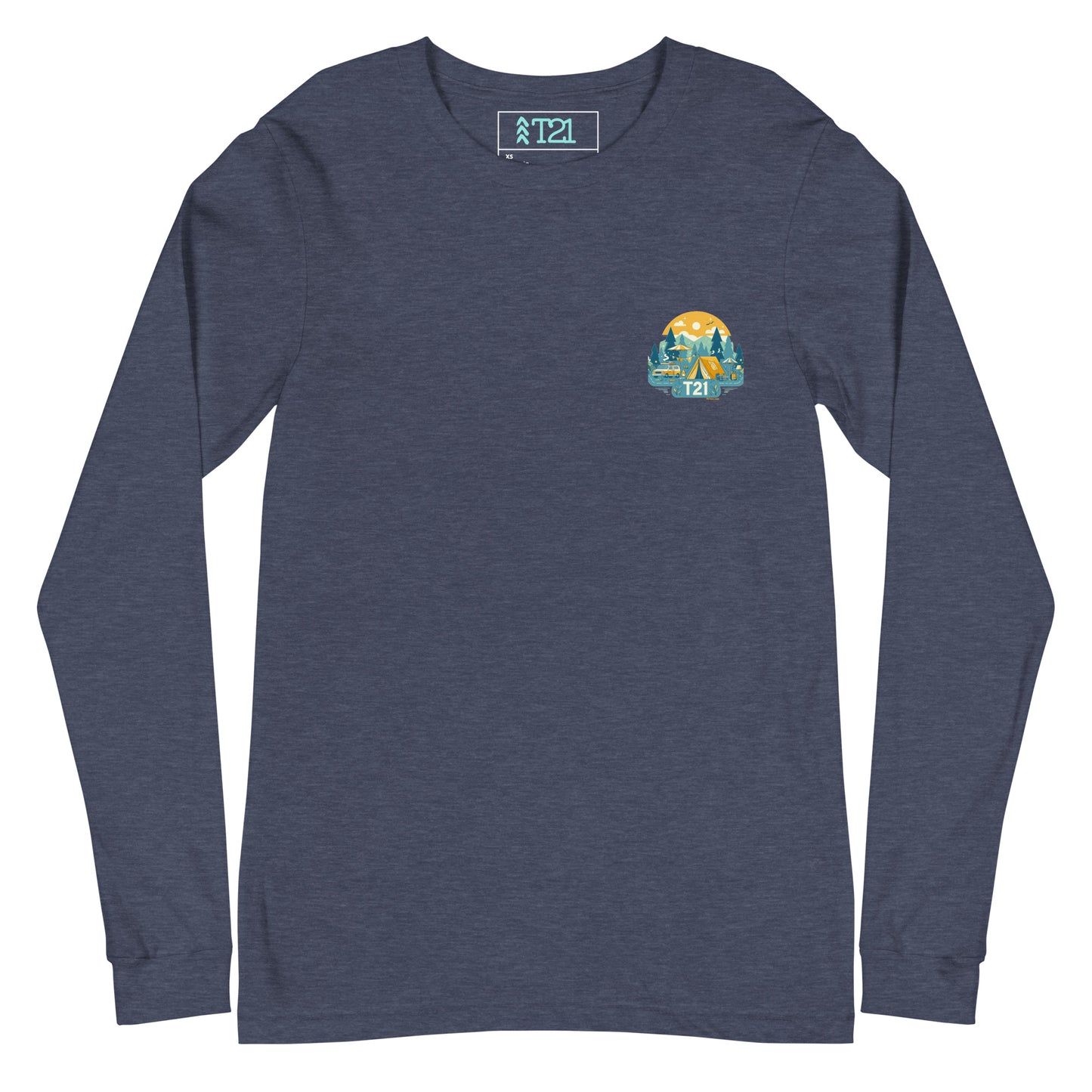 T21 "Campout" - Unisex Long Sleeve Tee - multiple colors