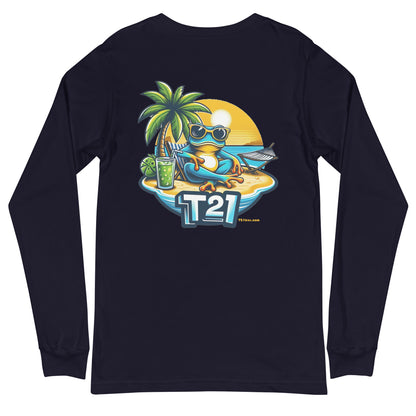 T21 "Frog Life" - Unisex Long Sleeve Tee - multiple colors