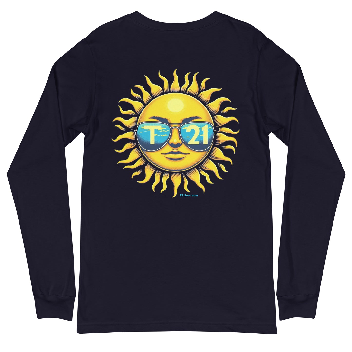 T21 "Sunny Shades" - Unisex Long Sleeve Tee - multiple colors