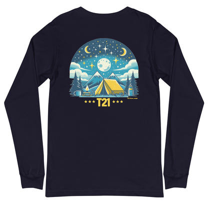 T21 "Under the Stars" - Unisex Long Sleeve Tee - multiple colors