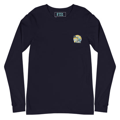 T21 "Coconut Island" - Unisex Long Sleeve Tee - multiple colors