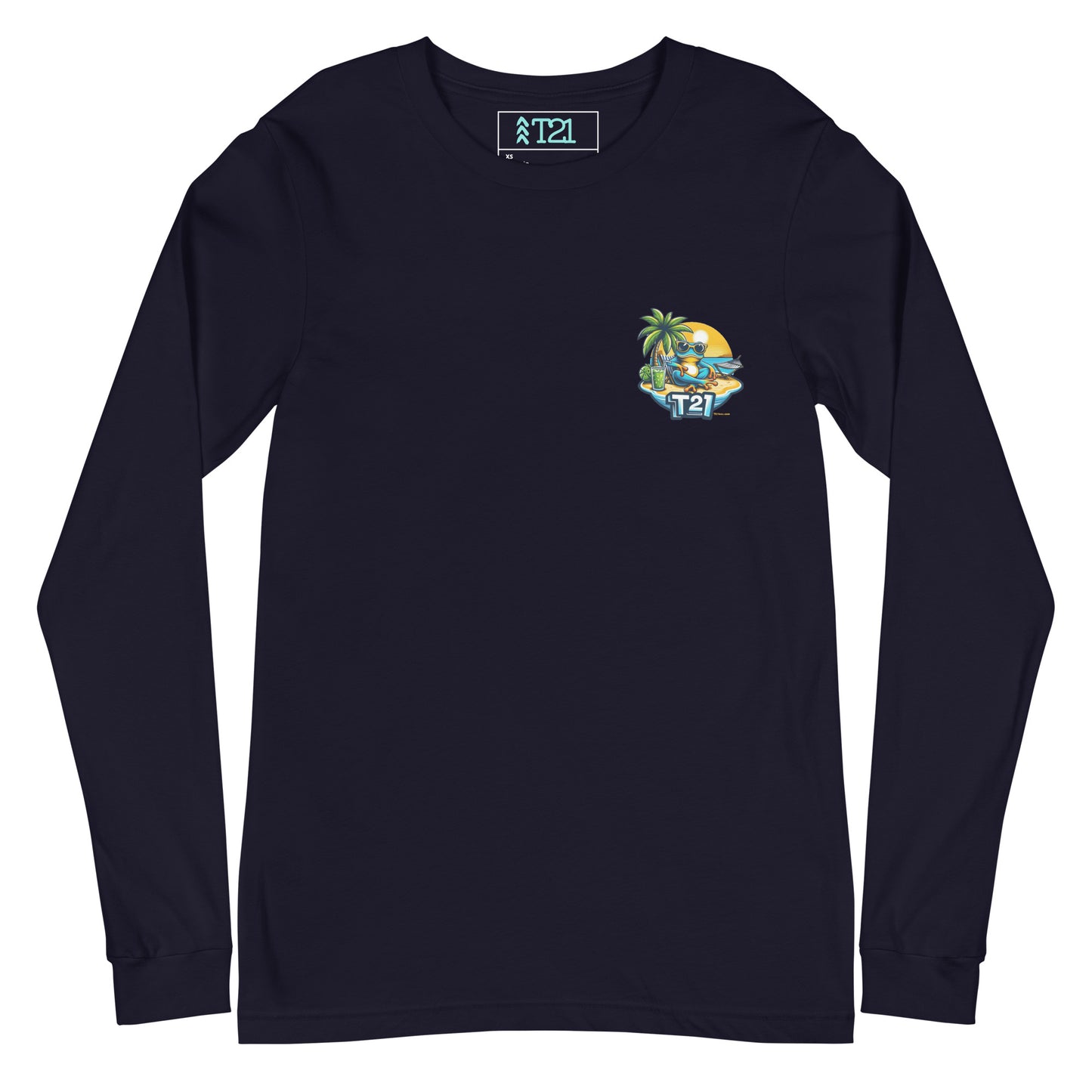 T21 "Frog Life" - Unisex Long Sleeve Tee - multiple colors