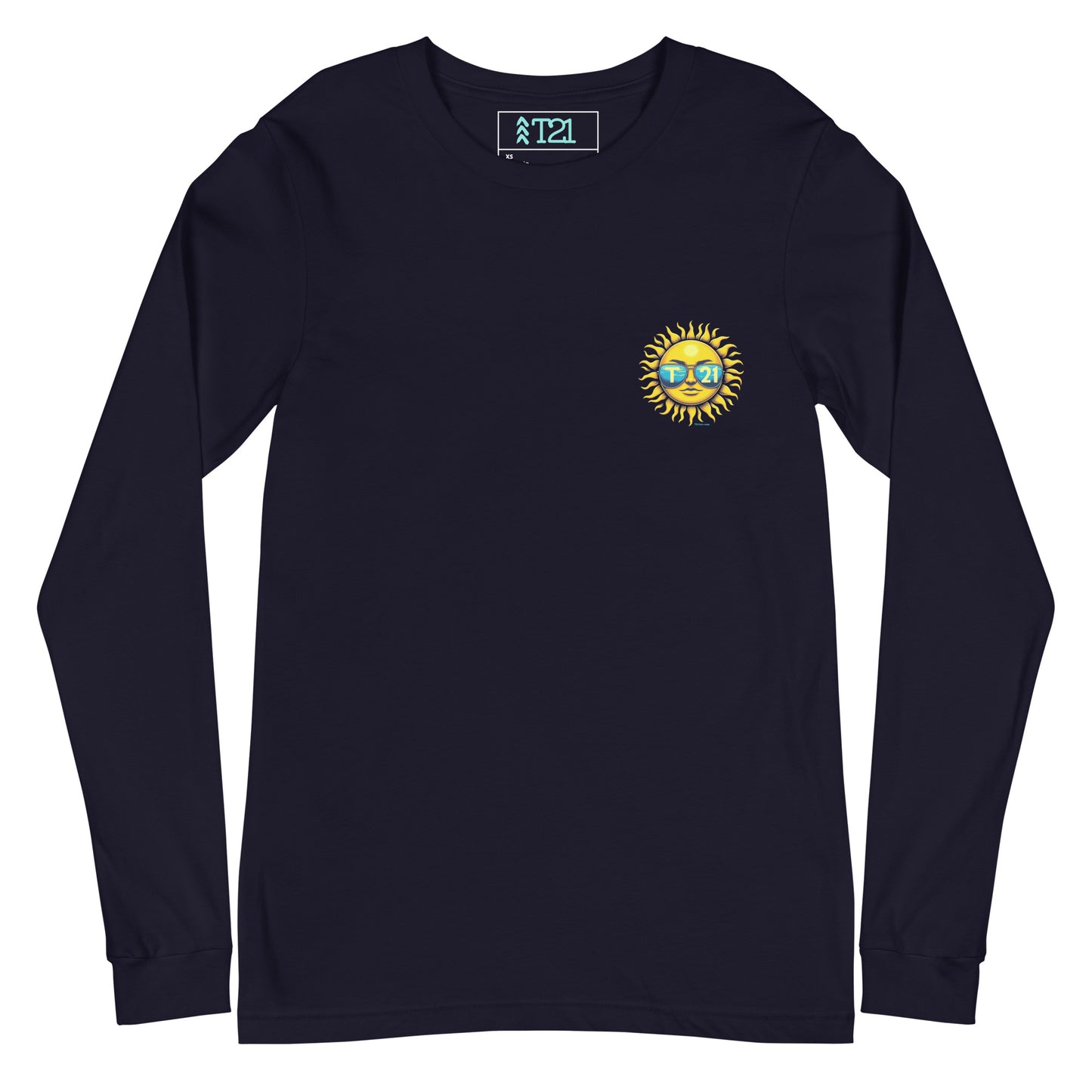 T21 "Sunny Shades" - Unisex Long Sleeve Tee - multiple colors